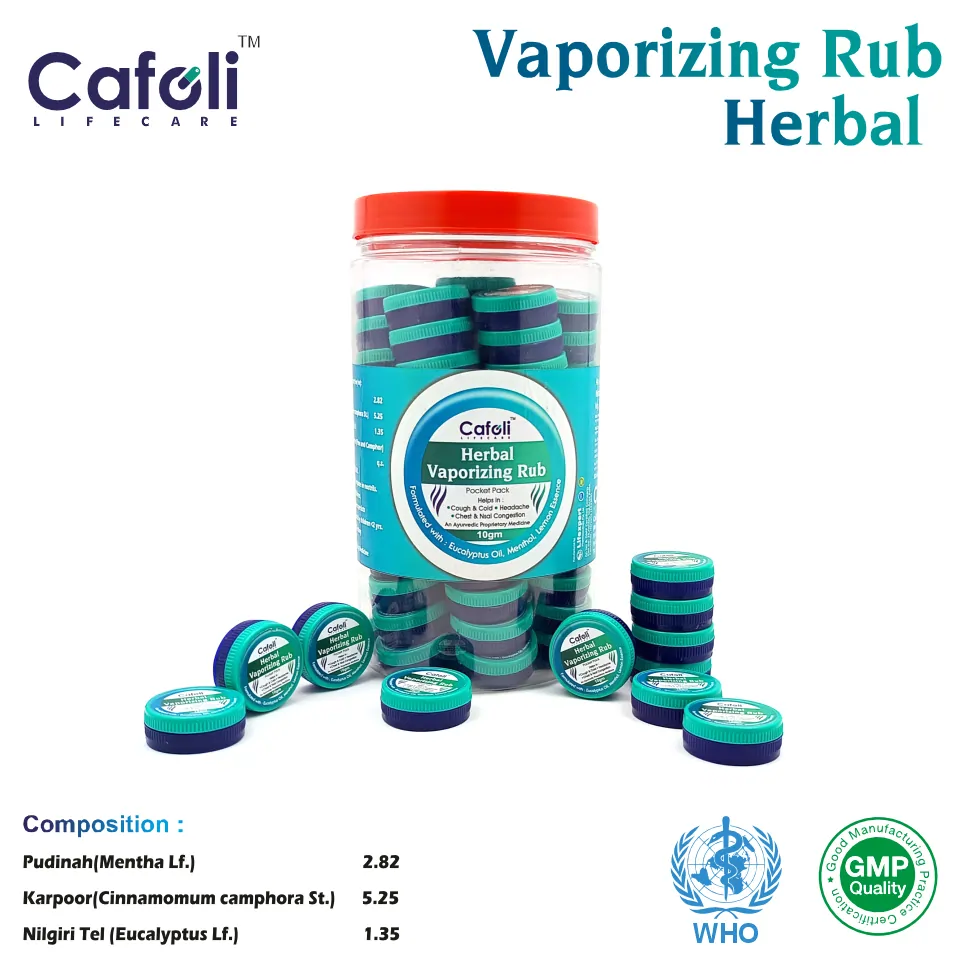 Vaporizing Balm for Cold & Cough Relief at Best Price in PCD Medical Pharma